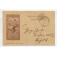 ARGENTINA ENTERO POSTAL GJ TAR-43-J TARJETA POSTAL CON ILUSTRACION AL DORSO USADO U$ 10